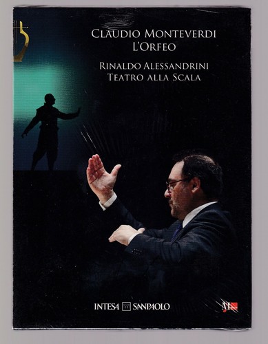 Dvd claudio monteverdi orfeo - claudio, l'orfeo