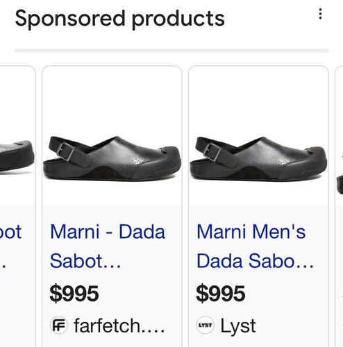 Marni sandali pelle - marni,