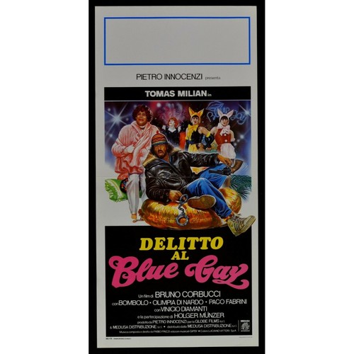 Locandina delitto blue gay - delitto,