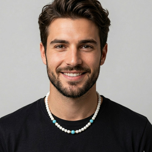Collana perle madreperla e - collana,