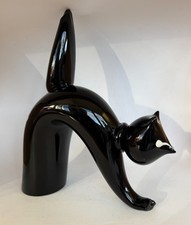MO574 GATTO IN VETRO DI MURANO