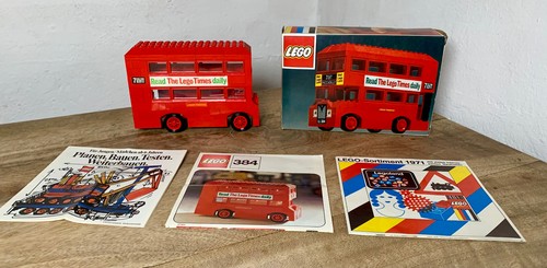 Lego london bus - 384, scatola
