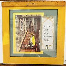 Reggiseno svedese incorniciato