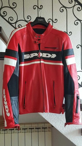 Giacca moto pelle spidi - giacca,