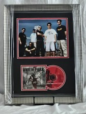 Linkin Park band firmato autografo Hybrid Theory CD Bennington, Shinoda certificato di autenticità