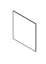 VETRO CERAMICO 4x274x291mm