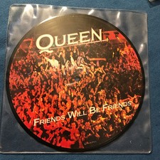 Queen – Friends Will Be Friends VINILE 7" PICTURE DISC UK 1986 PERFETTE COND.