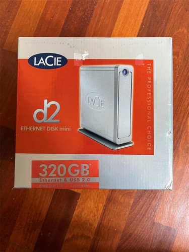 Lacie 320gb disco ethernet - d2,