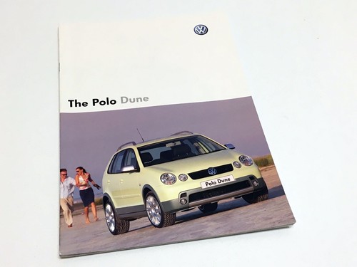 Brochure volkswagen polo dune - brochure,