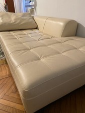 Divano In Pelle Color Panna