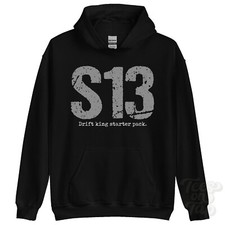 S13: Drift king starter pack hoodie car driver gift