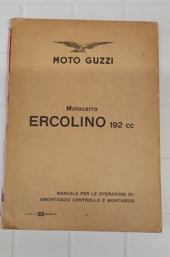 Moto guzzi motocarro ercolino - ,