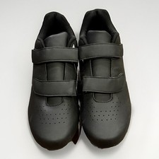 Scarpe ciclismo Core MTB uomo nere chiusura gancio e passante taglia 8,5 nuove con etichette NUOVE