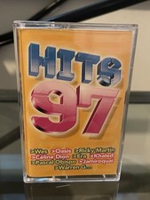RARE CASSETTE K7 AUDIO TAPE MC - HITS 97 - POP ROCK EURO DANCE 1997 🎧90’s⭐️
