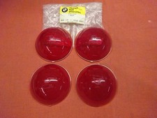 4 pezzi BMW R60/6 R75/6 R90/6 R90S autorità moto luce rossa vetro lampada Bosch