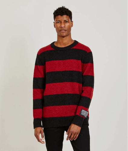 Maglione righe ksubi strange - a,