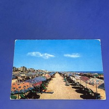 LIDO DEGLI ESTENSI FERRARA LA SPIAGGIA - CARTOLINA A COLORI