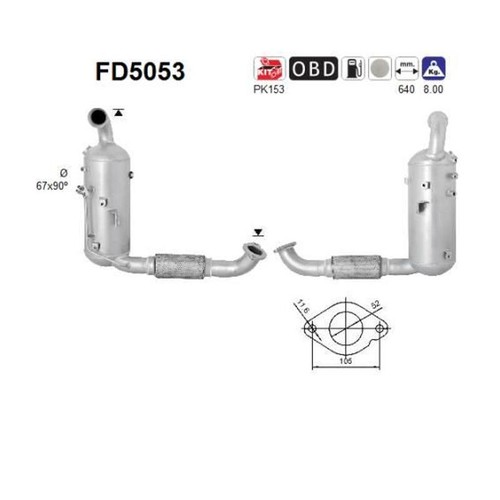 Fd5053 filtro - as,