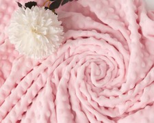 Copertina Neonato in Pile Rosa