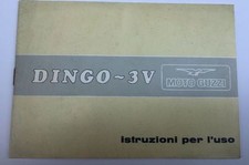 LIBRETTO DI USO E MANUTENZIONE PER MOTO GUZZI DINGO 3V anno 1975