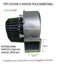 VENTOLA STUFA PELLET CALDAIA TRIAL CAA10C-013-015-020 EXTRAFLAME ELISIR CONFORT 