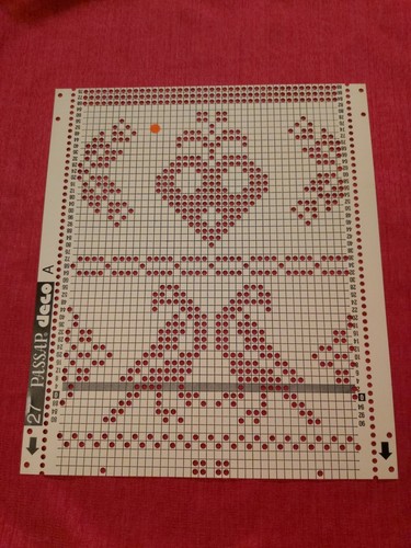 Passap pfaff punchcard - passap/pfaff, punchcard/deco