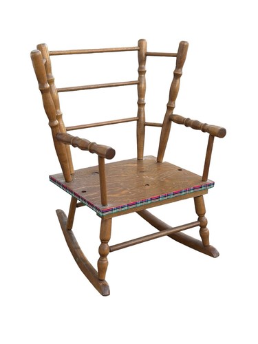 Sedia dondolo vintage thayer - dondolo,