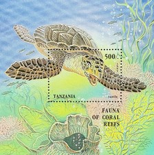FRANCOBOLLI TANZANIA FAUNA