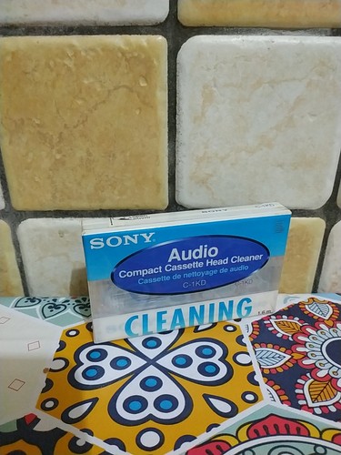 Cassetta sony pulisci testine - sony, testine.