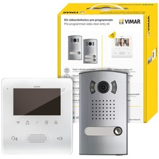 Kit videocitofono elvox 7558/e due fili monofamiliare con monitor tipo tab vv
