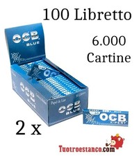 DUE Scatole Carta OCB Blue X-pert 70 mm - 100 Libretto