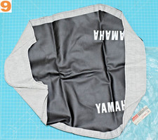 housse de selle d'origine Yamaha DT 125 MX 1987  réf. 4J3-24771-00  neuf