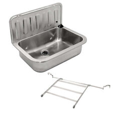 Lavello di scarico in acciaio