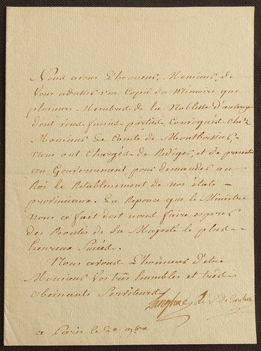 Députés aux etats généraux - députés,