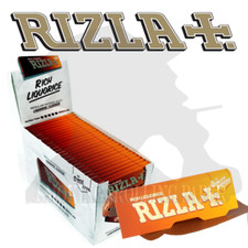 CARTINE RIZLA LIQUIRIZIA CORTE LIQUIRIZIA ROTOLI DI CARTA 50 LIBRETTI