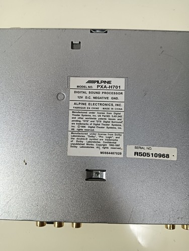 Alpine pxa h701 1ch digital - pxa-h701,