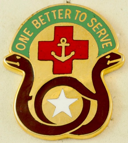455th field hospital - 455th, crest