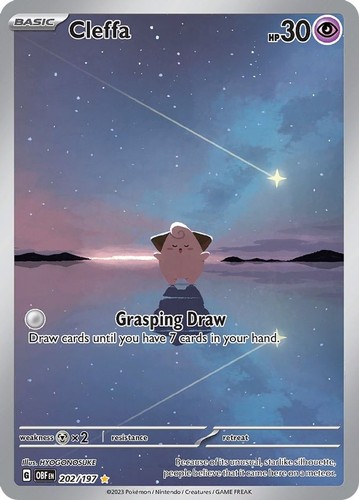 Cleffa 202 197 pokemon - -,