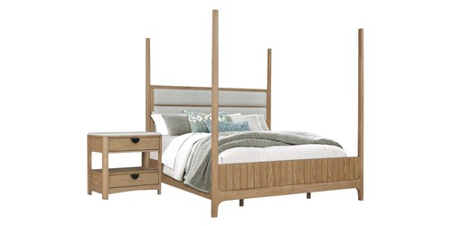 Letto baldacchino comodino - baldacchino,