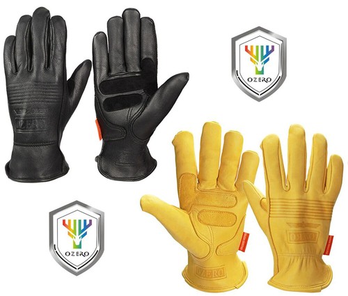 Guanti pelle moto ozero eagle - pelle,