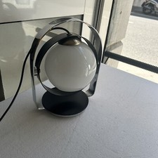 TILTING TABLE LAMP 70s CHROME