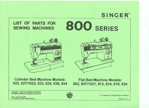 Macchine cucire singer - da, 802