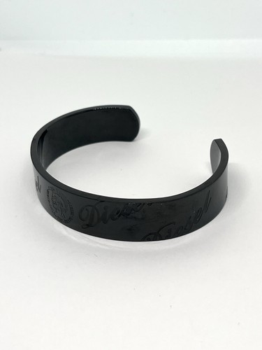Bracciale diesel nero - nero, con