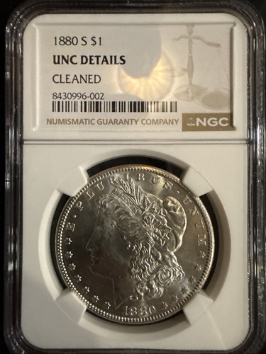 1880 dollaro morgan - 1880-s, unc