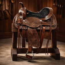 Sella per cavalli western - , in