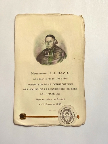 Raro santino reliquia jean - raro,