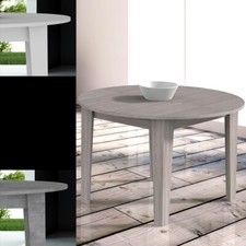 TAVOLO TONDO ALLUNGABILE IN