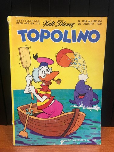 Topolino 1239 edizione - topolino,