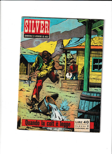 Fumetto western silver black - fumetto,