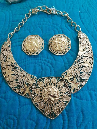 Splendido set collana vintage